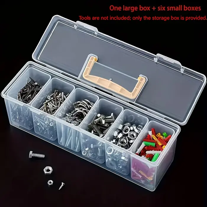 (6 petites boîtes + 1 grande boîte)