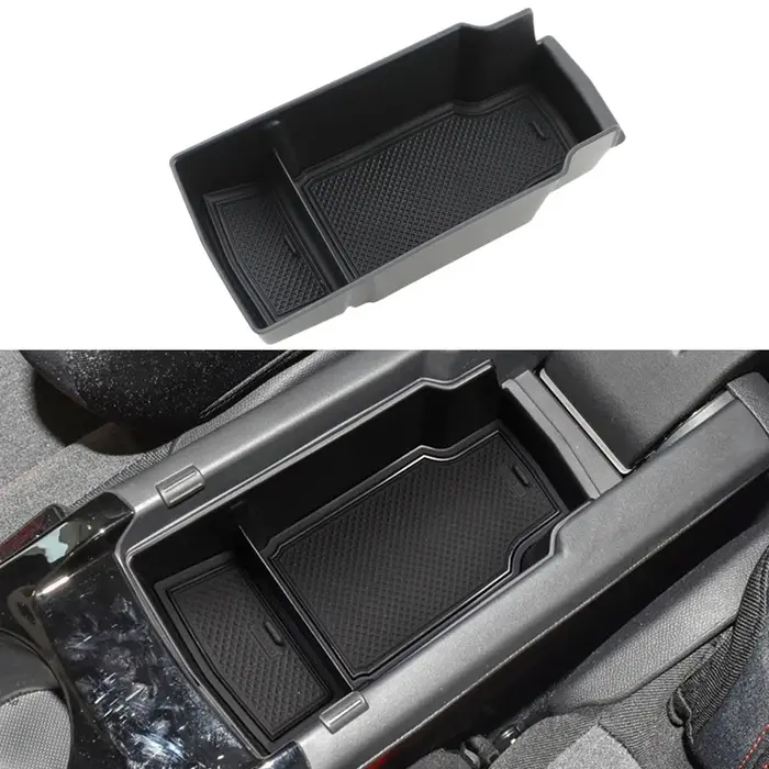 Plateau de boîte de rangement d'accoudoir pour Peugeot 2008 208 II 2019 2020 2021 2022 2023 2024