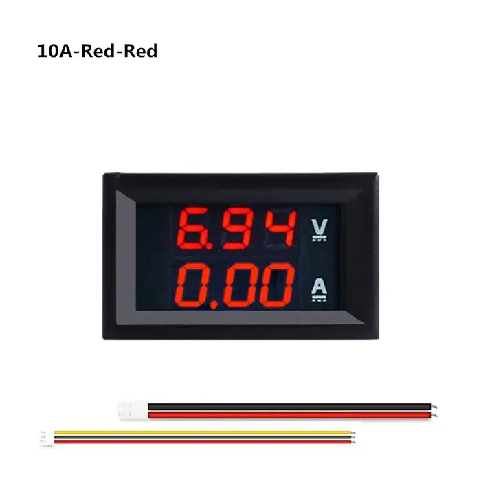 Voltmètre ampèremètre DC 100V 10A