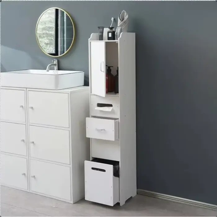 Armoire de rangement étanche pour espace de salle de bain