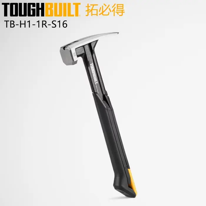 Marteau à déchirer en acier TOUGHBUILT TB-H1-1R-S16 TB-H1-1R-S18 16 OZ. 18 OZ. Outils à main à visag