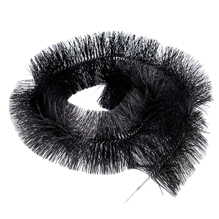 Brosse de nettoyage de gouttière 100 mm x 1 m – Filtre robuste pour feuilles et débris destiné aux tuyaux de drainage de toiture