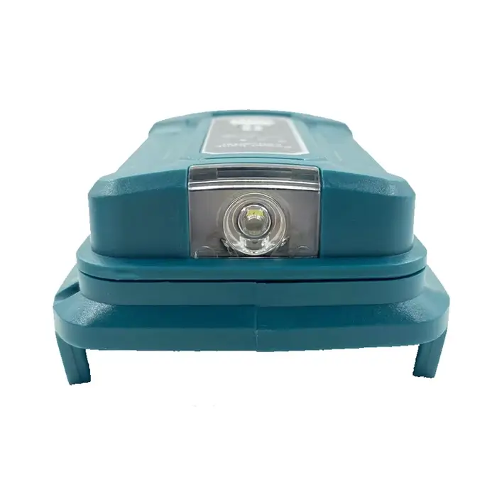 Pour Makita/HongSong/BoDa/FoGo 18V Li-ion batterie adaptateur avec lampe à LED lampe de poche double