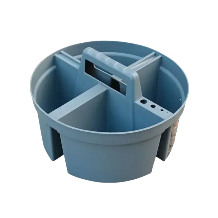 Boîte de rangement en plastique à quatre compartiments