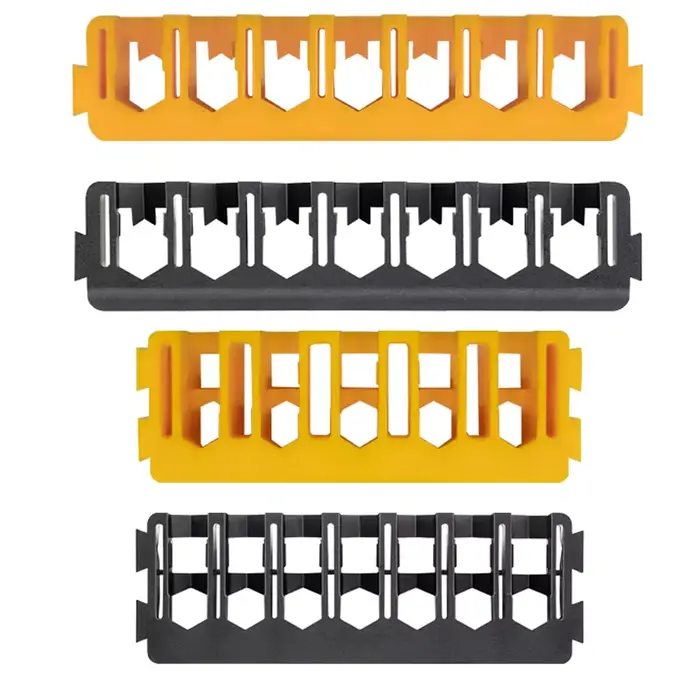 DEWALT Original petit moyen grand boîtier boîte à outils déflecteur foret support bricolage outil multifonctionnel accessoire ensemble