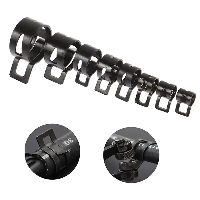 10 colliers de serrage pour tuyaux