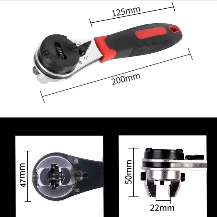 Clé à cliquet multifonctionnelle réglable