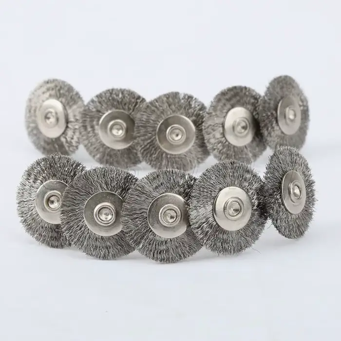 Accessoires Dremel, brosse rotative en acier de 22mm
