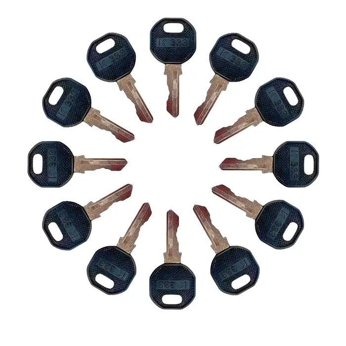 Clé de casier de caravane K333 pour Emka EK333 Elddis