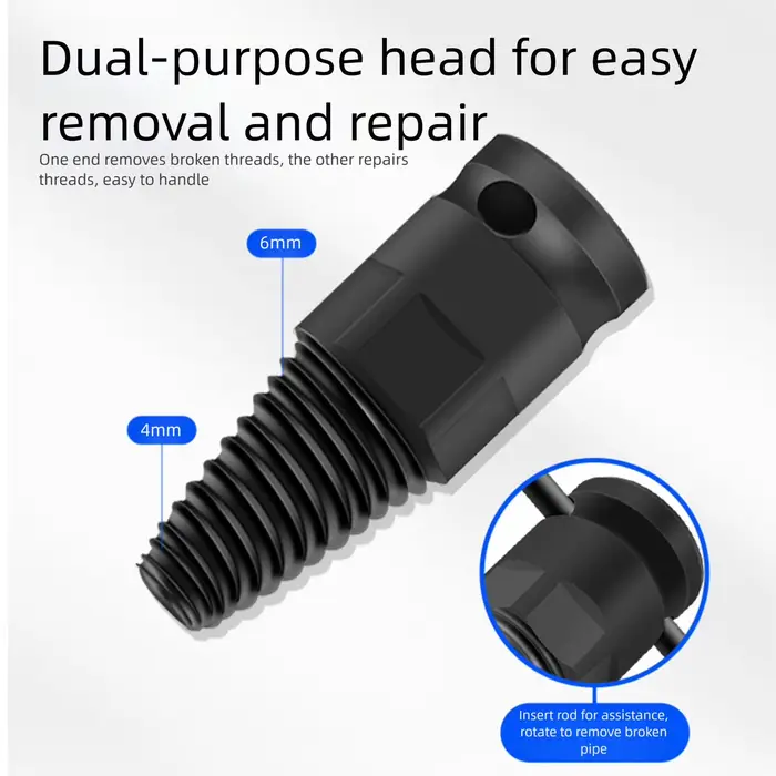Extracteur de tuyau cassé 1/2 '' 3/4 '' Double-tête robinet vannes
