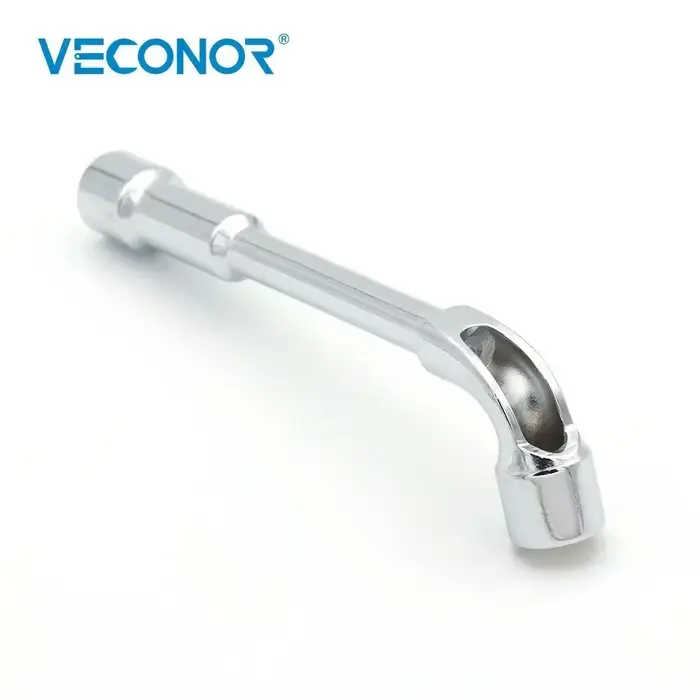Clé à douille outils clé à douille coudée de Type L avec trou traversant taille 8-19mm outil à main