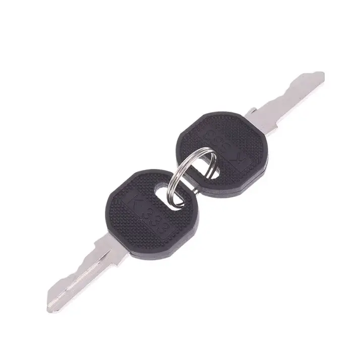 Deux paquets de clés K333 ; Compatible avec le casier à gaz de caravane Emka EK333