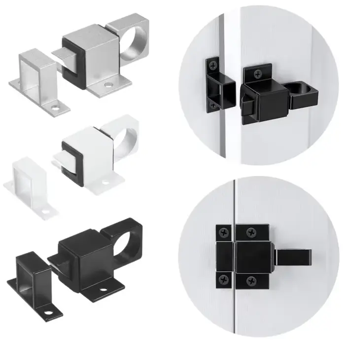 Loquets à fermeture automatique en alliage d'aluminium