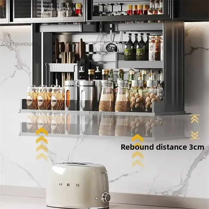 Panier de rangement électrique intelligent pour condiments