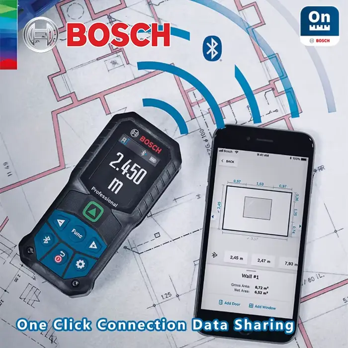 Télémètre laser Bosch GLM 50-27 CG à faisceau vert
