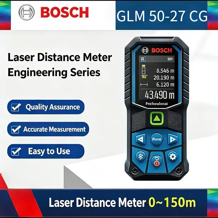 Télémètre laser Bosch GLM 50-27 CG à faisceau vert