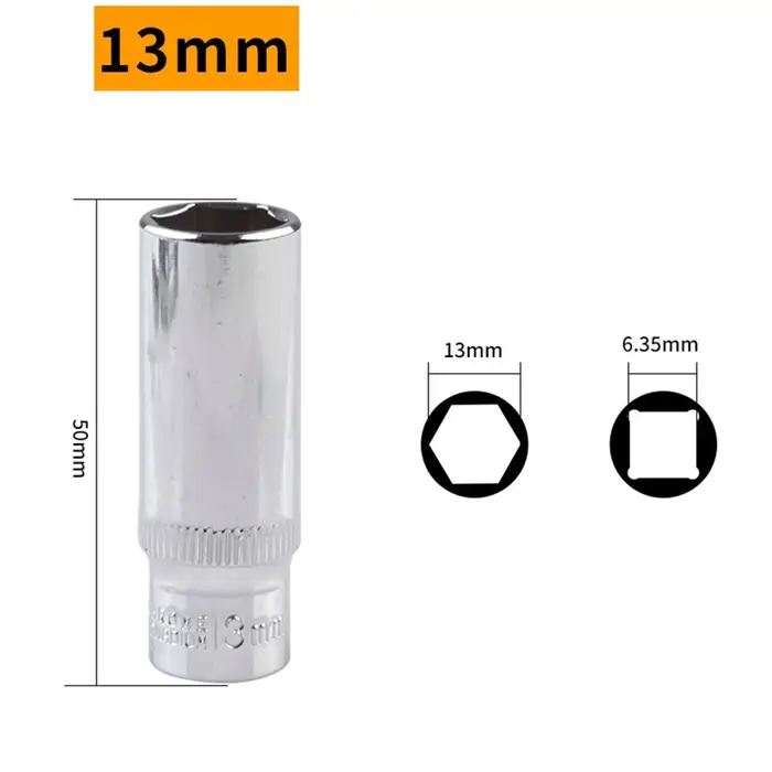 Adaptateur de douille profonde de 4 à 14mm