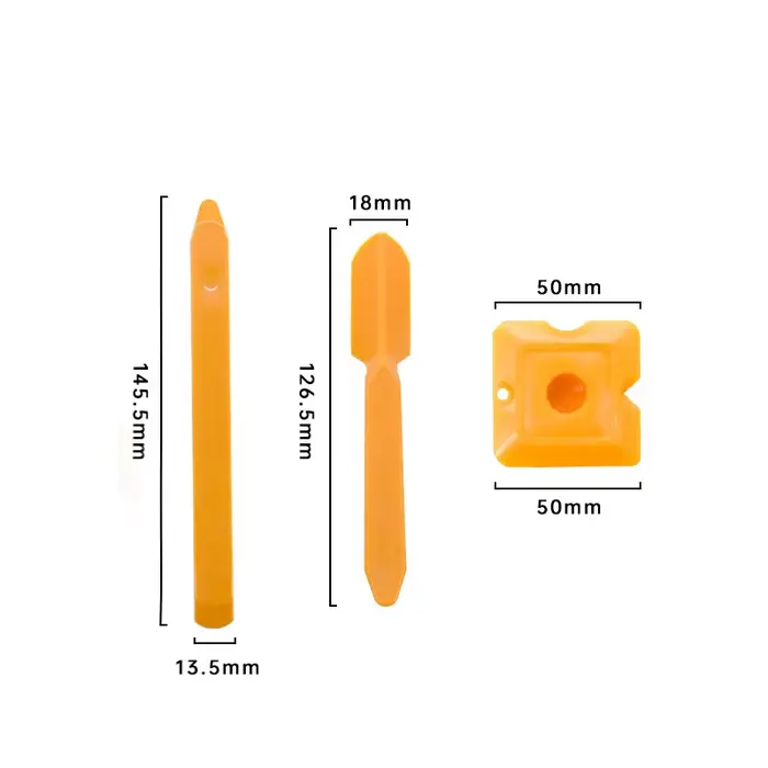 Kit d'outils de calfeutrage, spatule d'épandage de mastic de Joint, grattoir pour l'élimination des