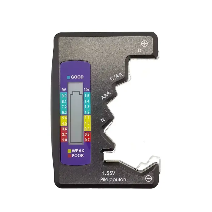 Testeur de batterie numérique avec écran LCD