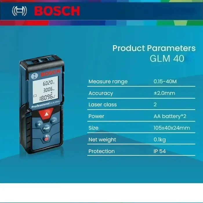 Télémètre laser numérique BOSCH GLM 4000