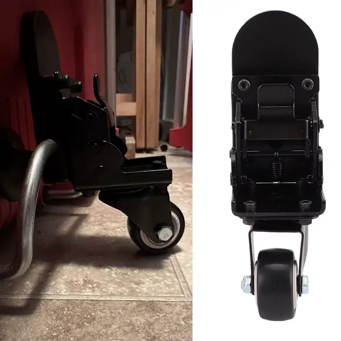 Roue pivotante pour boîte à outils roulante Packout