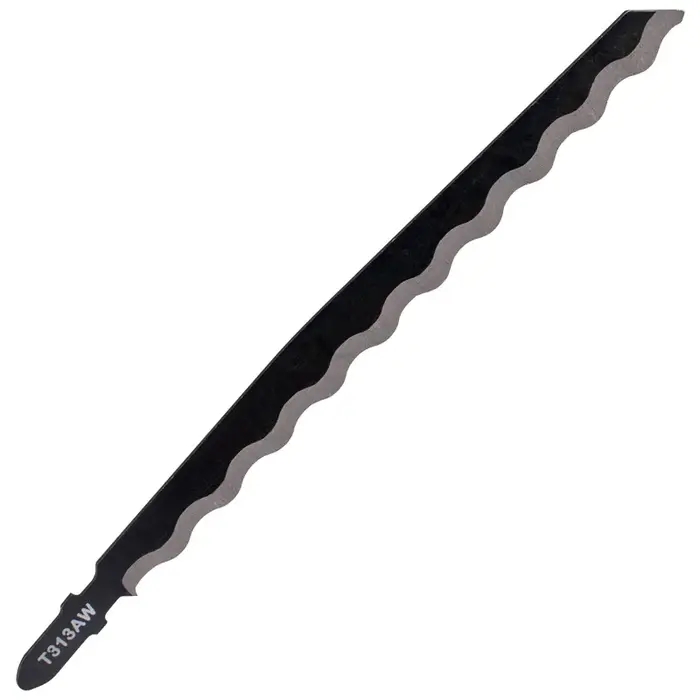 Lame de scie sauteuse universelle de 152mm de Long, dent ondulée, pour la coupe du bois, des matéria