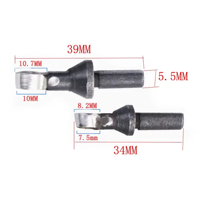 1 paire de lames annulaires pour outils de finition de Surfaces