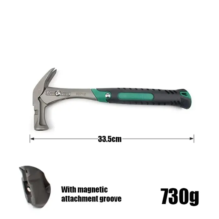Haute Qualité Amortisseur Marteau SATA CR-MO Haute Dureté pour Électricien Charpentier Maillet Outil