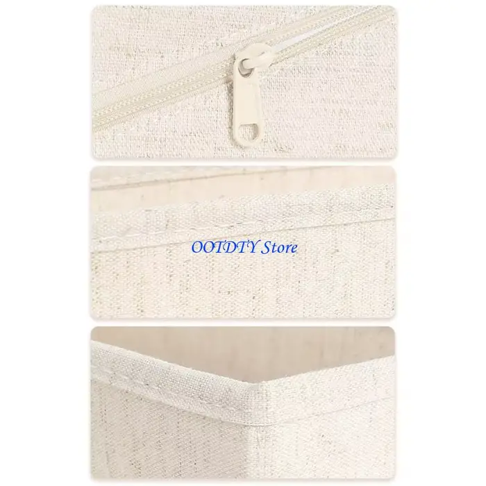 Organisateur placard robuste en tissu coton lin 367A