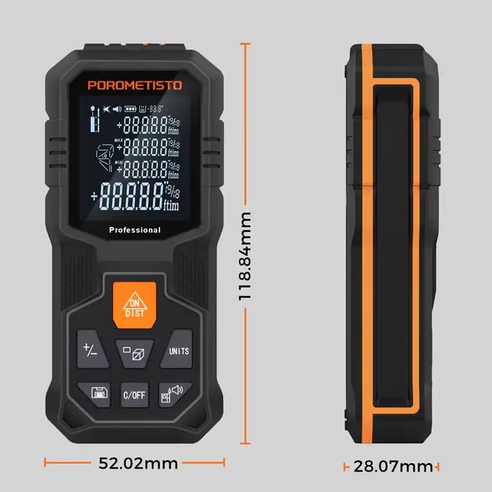 Télémètre laser 50/80M