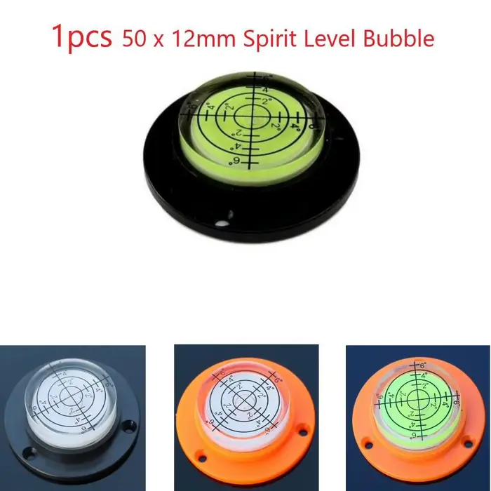 Niveau à bulle horizontal rond 50X12mm