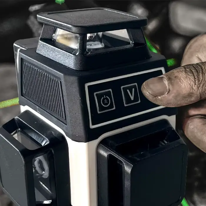 Pracmanu Mini niveau Laser 16 lignes 4D auto-nivelant 360