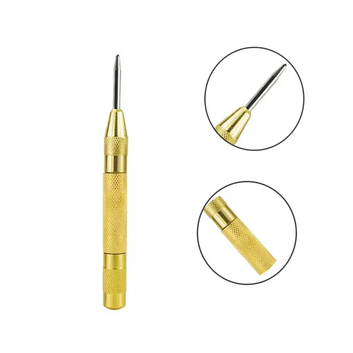 Nouveau Poinçon central automatique, perceuse à métaux générale, outils manuels à ressort réglables