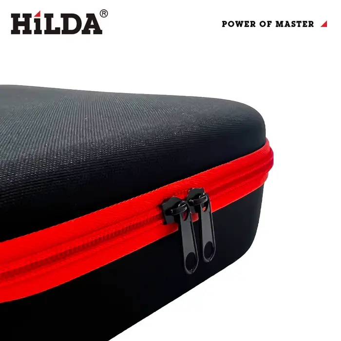 HILDA sac à outils de grande capacité 3 tailles disponibles avec des bords rouges outils sacs à outi