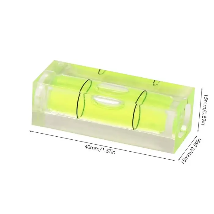 Mini moteur de niveau à bulle horizontal recyclable