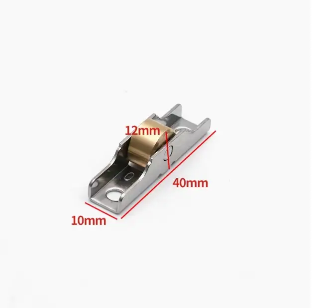 Rouleau de poulie de volet en acier inoxydable
