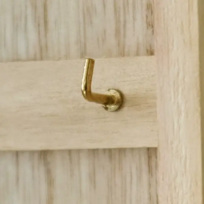 Boîte de rangement murale en bois pour clés