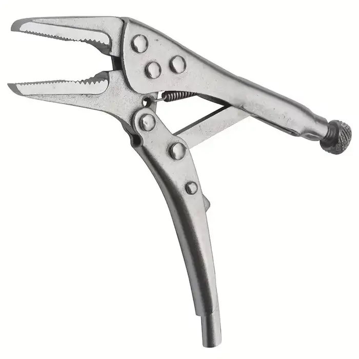 Pince à bec effilé mini robuste de 5 pouces - Hauteur réglable