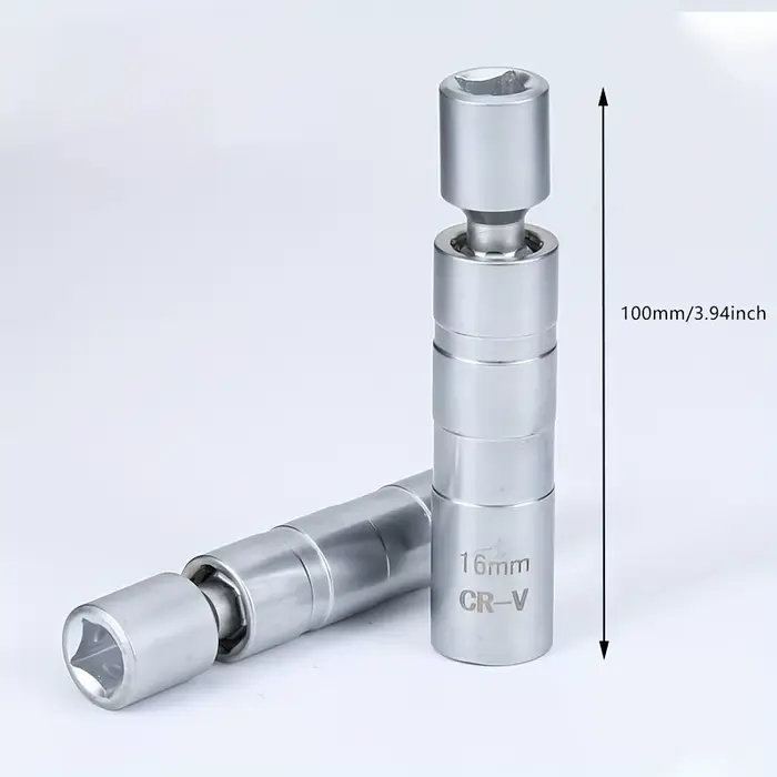 Adaptateur de clé à douille de bougie d'allumage de 14mm/16mm-outil de retrait