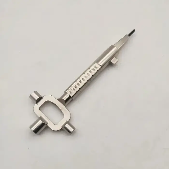 Outil de jauge de cylindre de serrure essentiel de serrurier