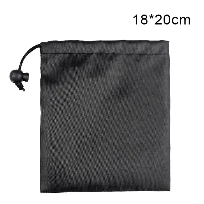 Pochette de rangement en nylon avec cordon de serrage, pochette de voyage robuste, anti-poussière et