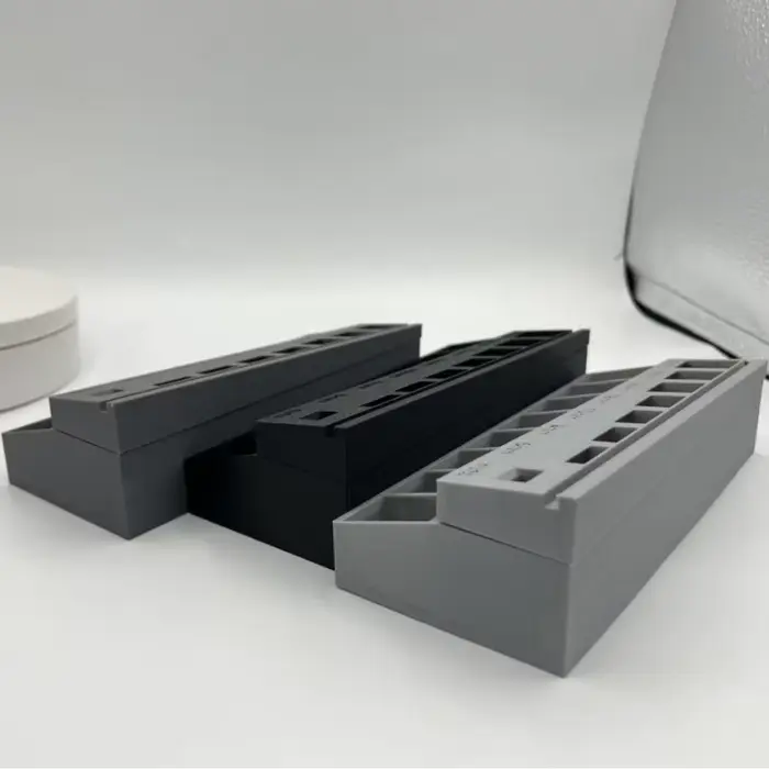 Trieur Portable pratique longueur de vis plateau de tri organisateur magasin écrous nouveau avec 7 fentes de mesure M3 boulon tiroirs de rangement