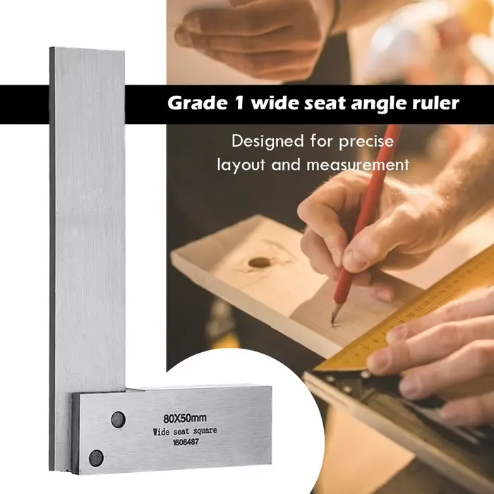 Règle d'angle à 90 degrés pour le travail du bois