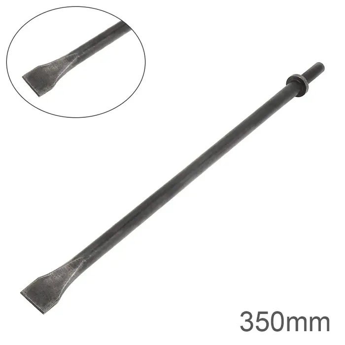 Tête de ciseau à air dure 120-460 mm 45 # Tête de pelle à Air solide en acier
