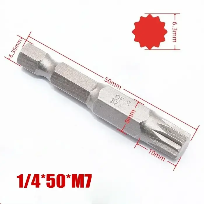 Tournevis Torx à 12 points