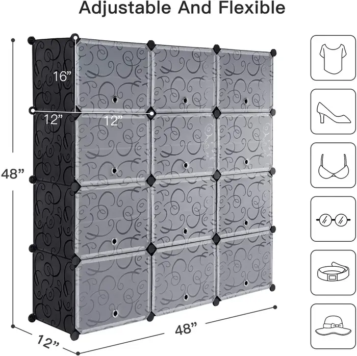 Armoire modulaire pour gagner de l'espace