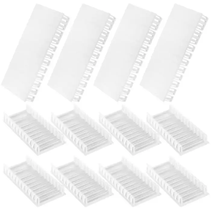 Cache-prise vierge pour rail DIN pour boîtiers de distribution – Options de pack de 12 ou 24 – Insta