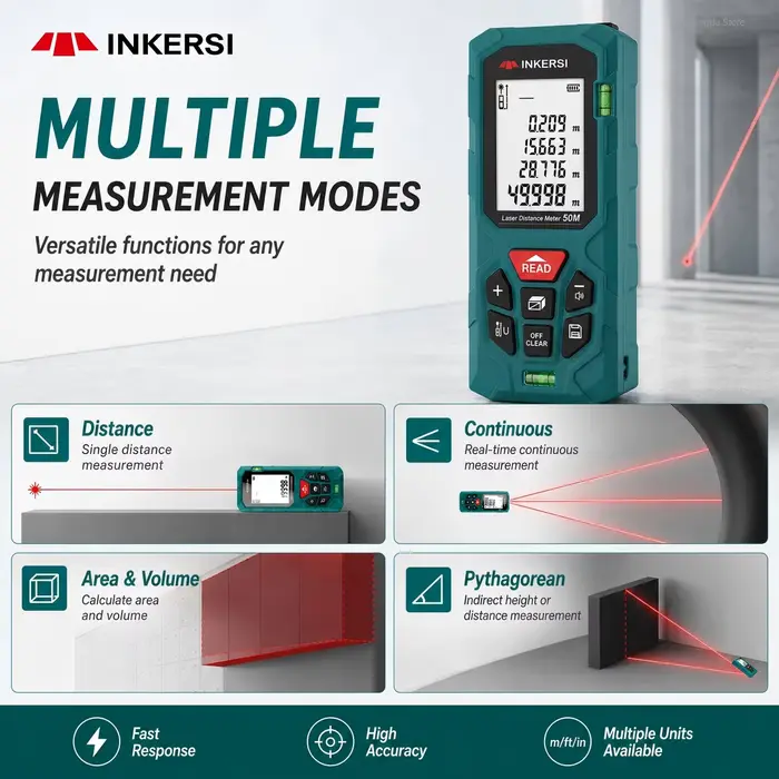 Télémètre laser INKERSI jusqu'à 120 m