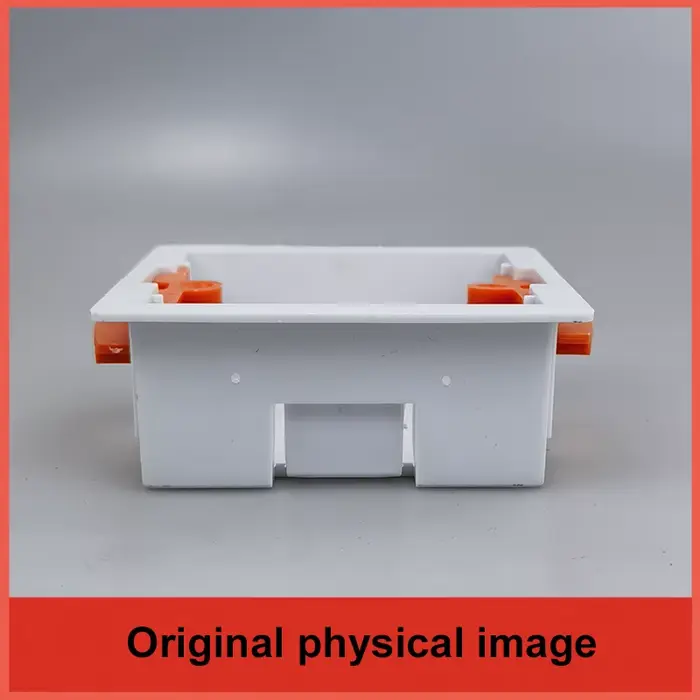 Boîte de doublure sèche 1 2 gangs pour panneaux de plâtre/cloisons sèches/plaquettes de plâtre 35mm de profondeur UK