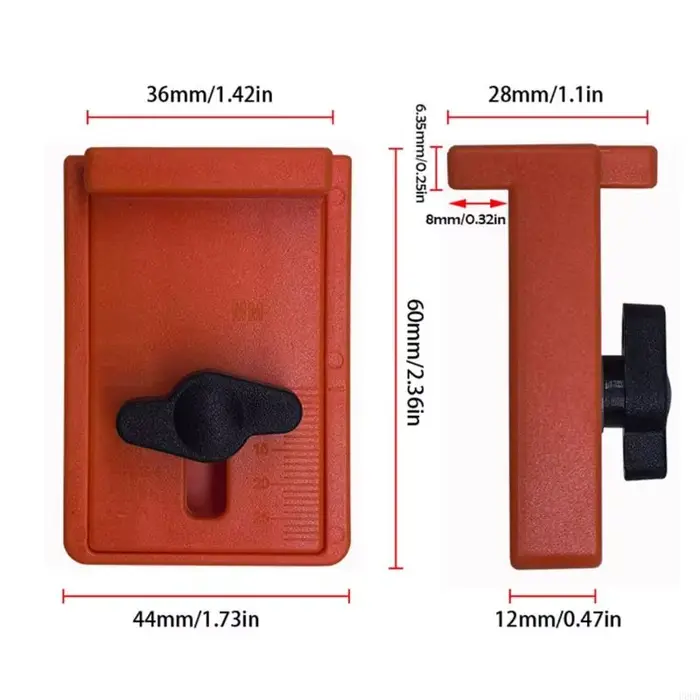 Cales Construction ABS 12 pièces/paquet pour alignement précis des sols des armoires